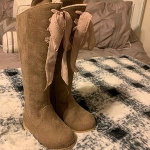 Brand new toddler knee high boots